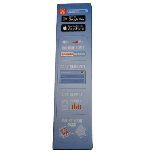 Jbl Junior 320Bt Wireless On-Ear Kids Headphones Blue (LN)