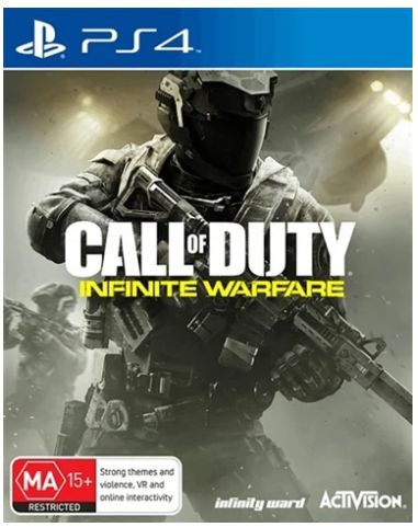 Call Of Duty Infinite Warfare PS4 Good With Manual