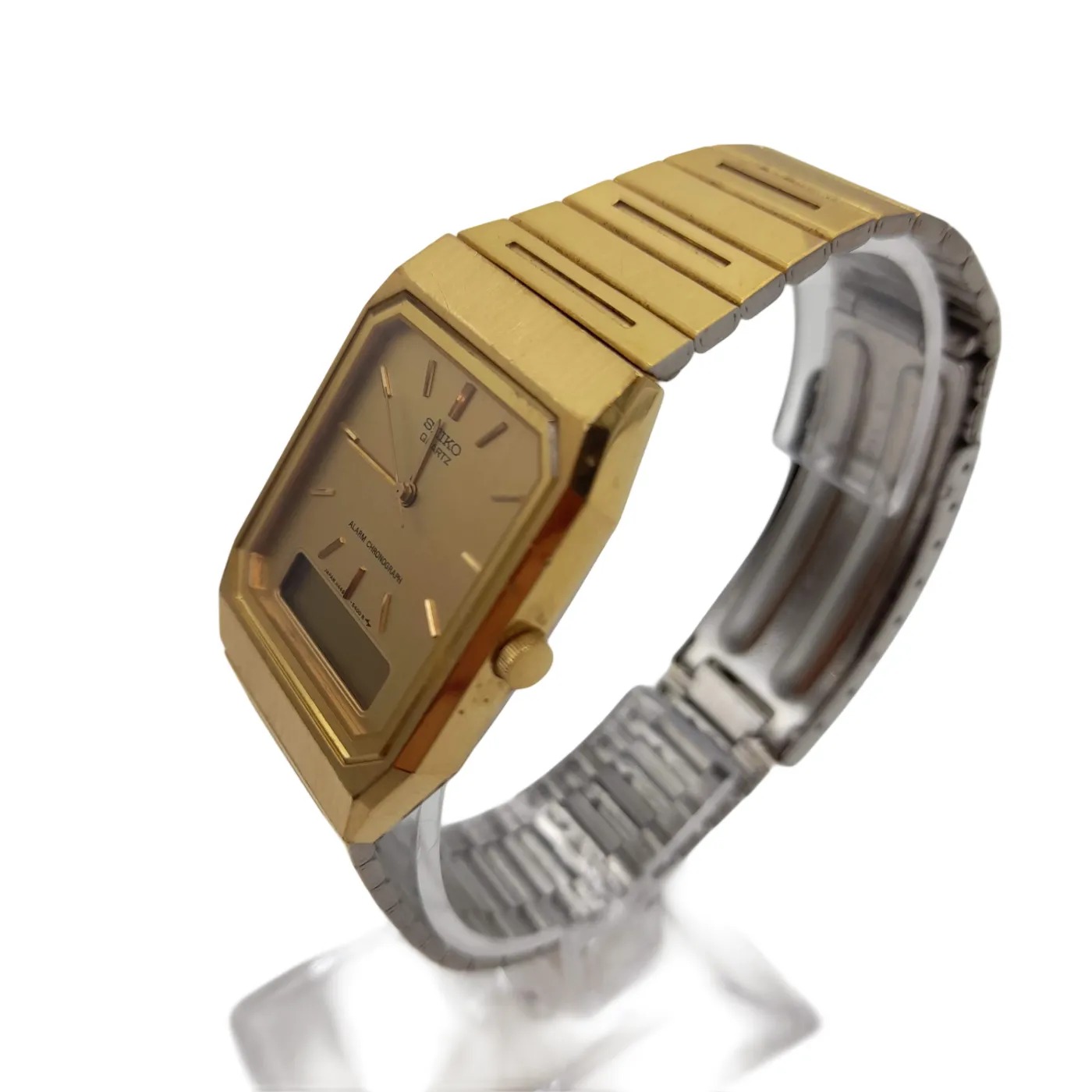 Seiko H449-5320 Gold Stainless Steel Analogue Digital Watch (WL1417377)