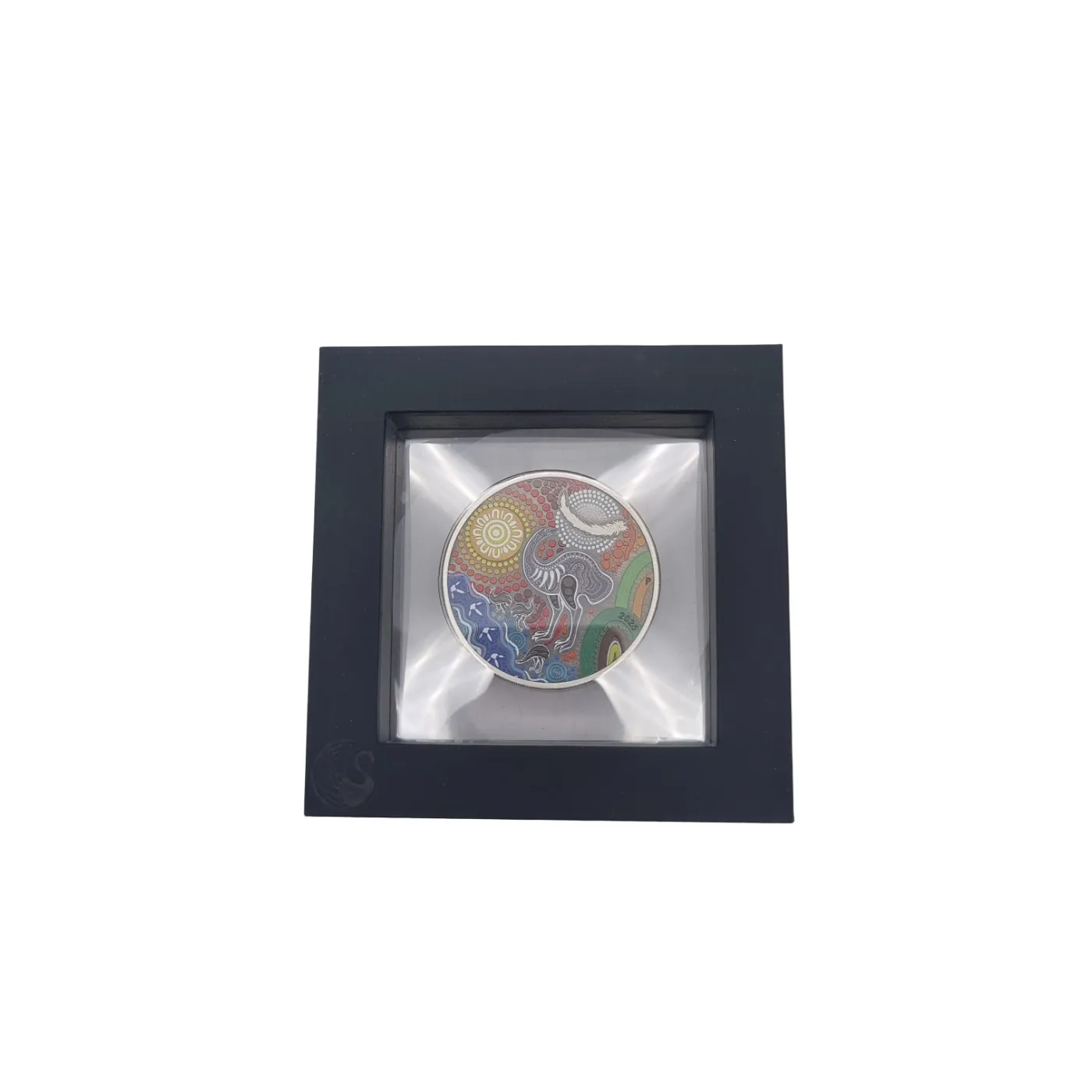 Perth Mint Emu Utingat Colourised 1oz Silver Coin (WR 1403451)
