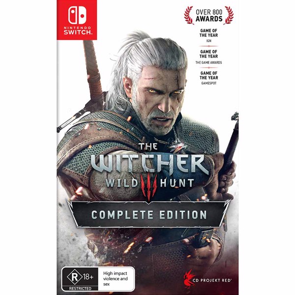 The Witcher Wild Hunt Complete Edition Switch Game ( LE )