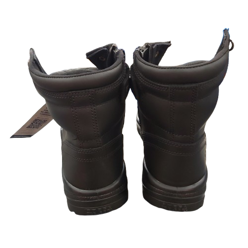 Men’s Steel Blue Argyle Zip Boots Style 312152-S2, Black, Like New With Tags + Box, Size AU 9.5/US 10.5/EUR 44 (WR 1342964)