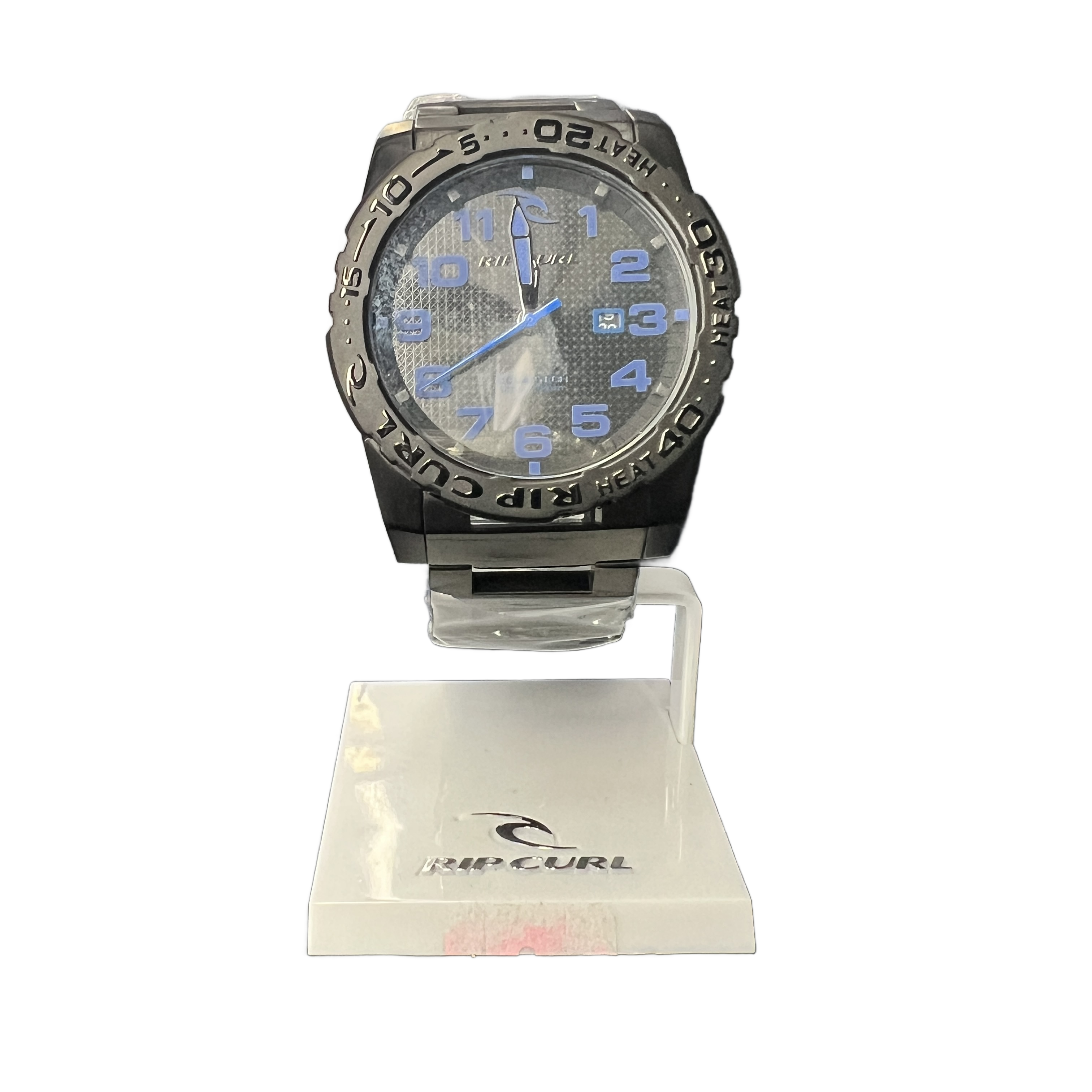 Rip Curl Cortez 2 XL Men’s Watch Black Steel Band (MK)