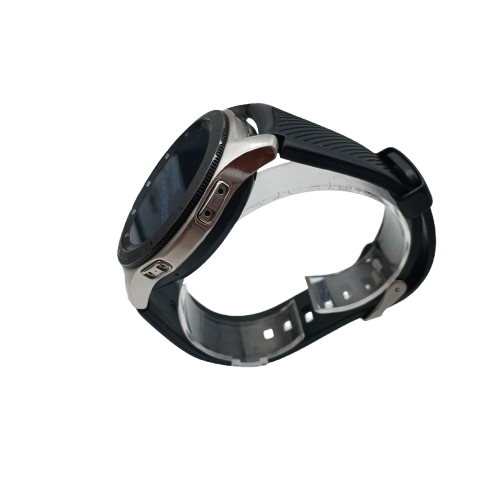 Samsung Galaxy Watch SM-R800, Silver, Acceptable Condition, Missing Button Covers, With Box, Charger + Spare Straps (WR 1376171_