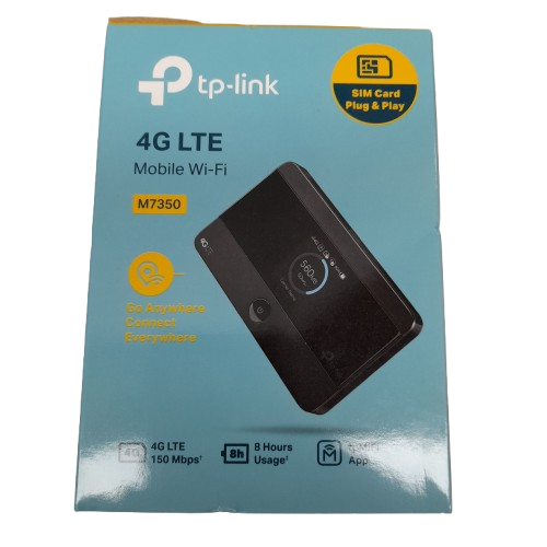 TP-LINK M7350 4G LTE Mobile Wi-Fi Black (MR)