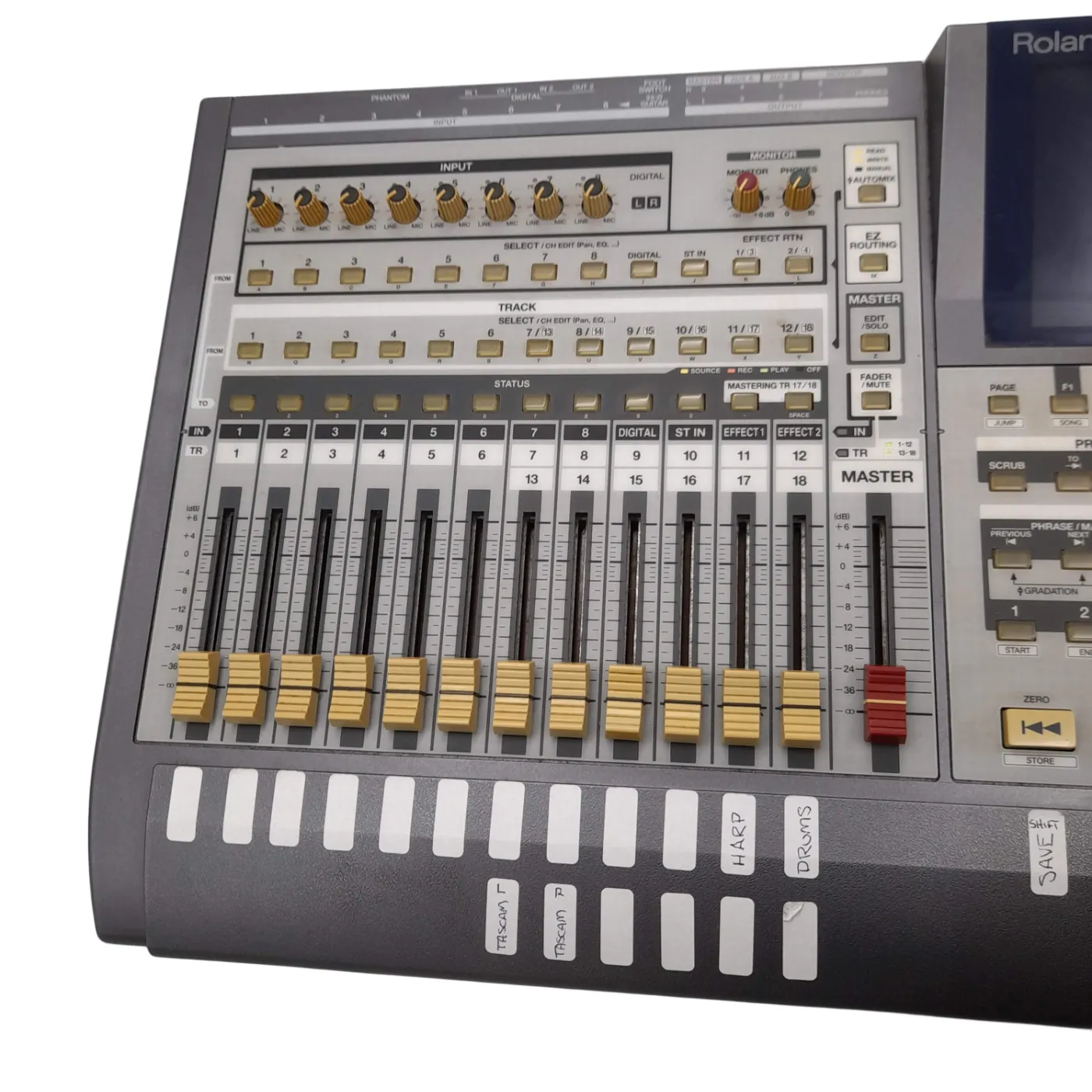 Roland VS-1824CD Digital Recorder + Power + Manuals *Pick Up Only* (WL 1400523)