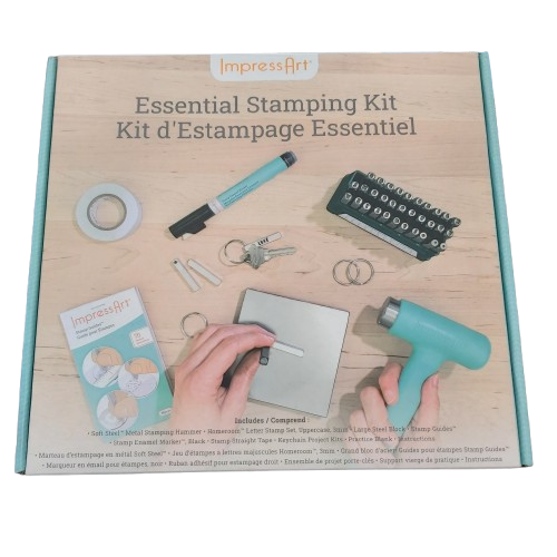Impress Art Essential Stamping Kit D’Estampage Essential In Box