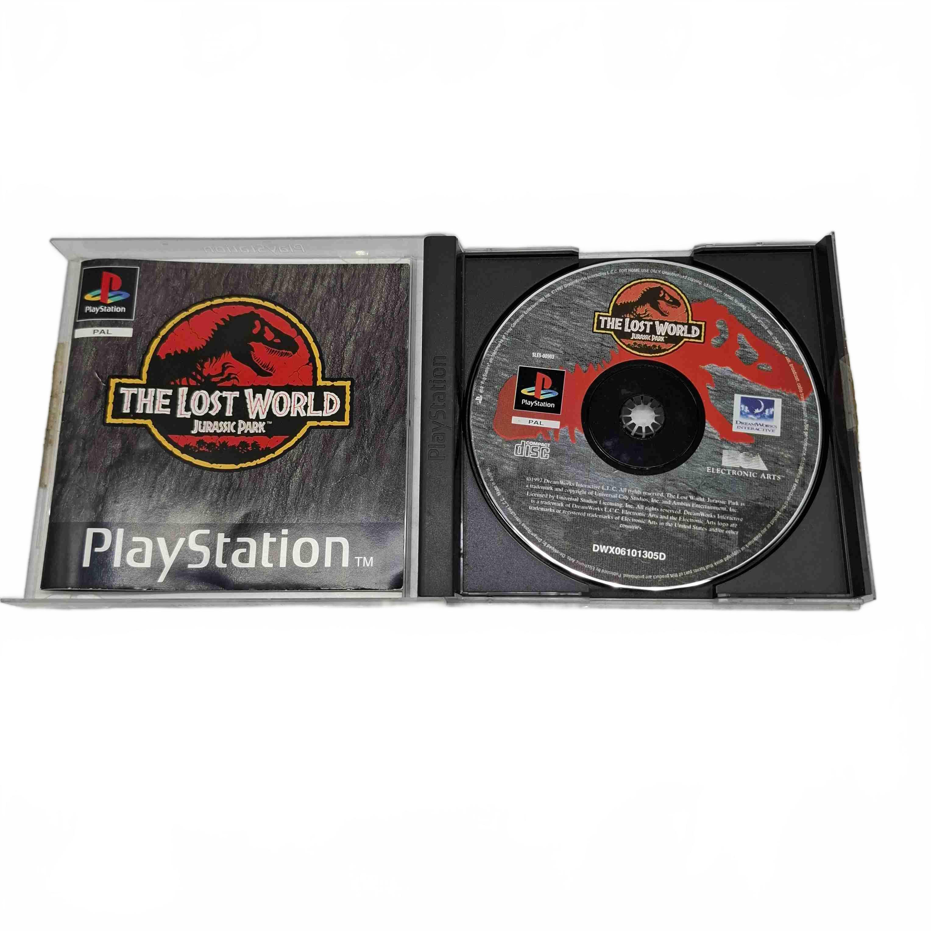 Sony Playstation Game The Lost World Jurassic Park (WR 1433480)
