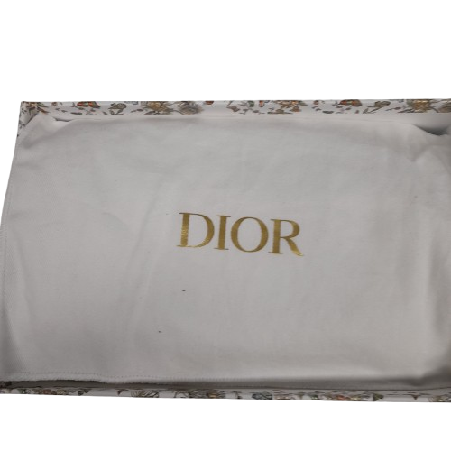 Christian Dior Oblique Saddle Belt Clutch Bag Blue (MR)
