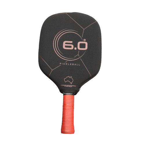 Six Zero Ruby 14mm Pickleball Paddle with Protective Case