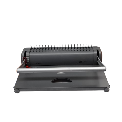 Office Pro Comb Binding Machine 7283 Black (MR) (Good Condition)