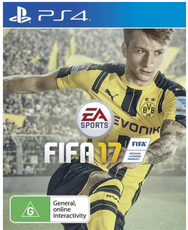 Fifa 17 PS4 Game Good No Manual