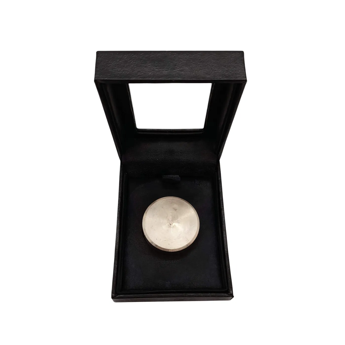 ABC 100g Silver Round Bar 999.0 Purity In Black Display Box (WL139556)