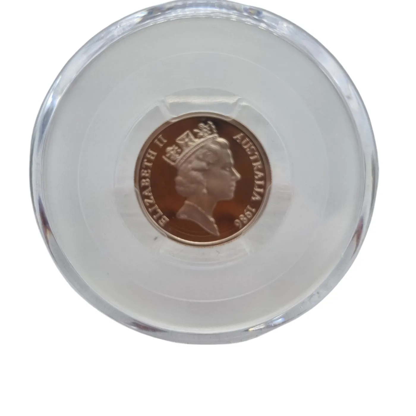 1986 Australian 5 Cent Coin Graded PCGS PR68DCAM (WR 1366582)