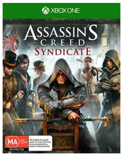 Xbox One Assassin’s Creed Syndicate, Very Good Condition, Some Sticker Wear On Case