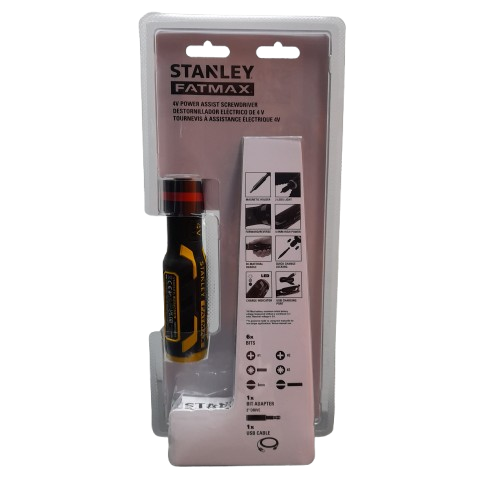 Stanley FMHT66719-0 4V Electric Screwdriver, USB Charged Like New In Packet(LN)