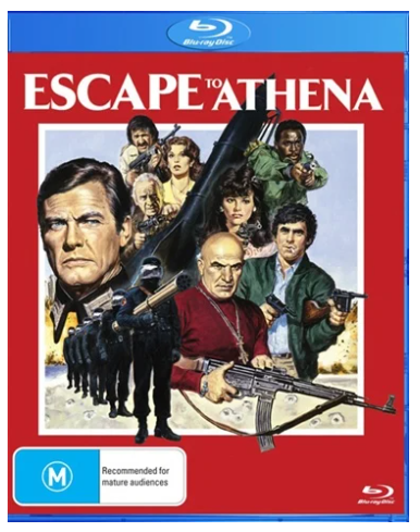 Escape To Athena (1979) Bluray, Excellent Condition With Clear Case