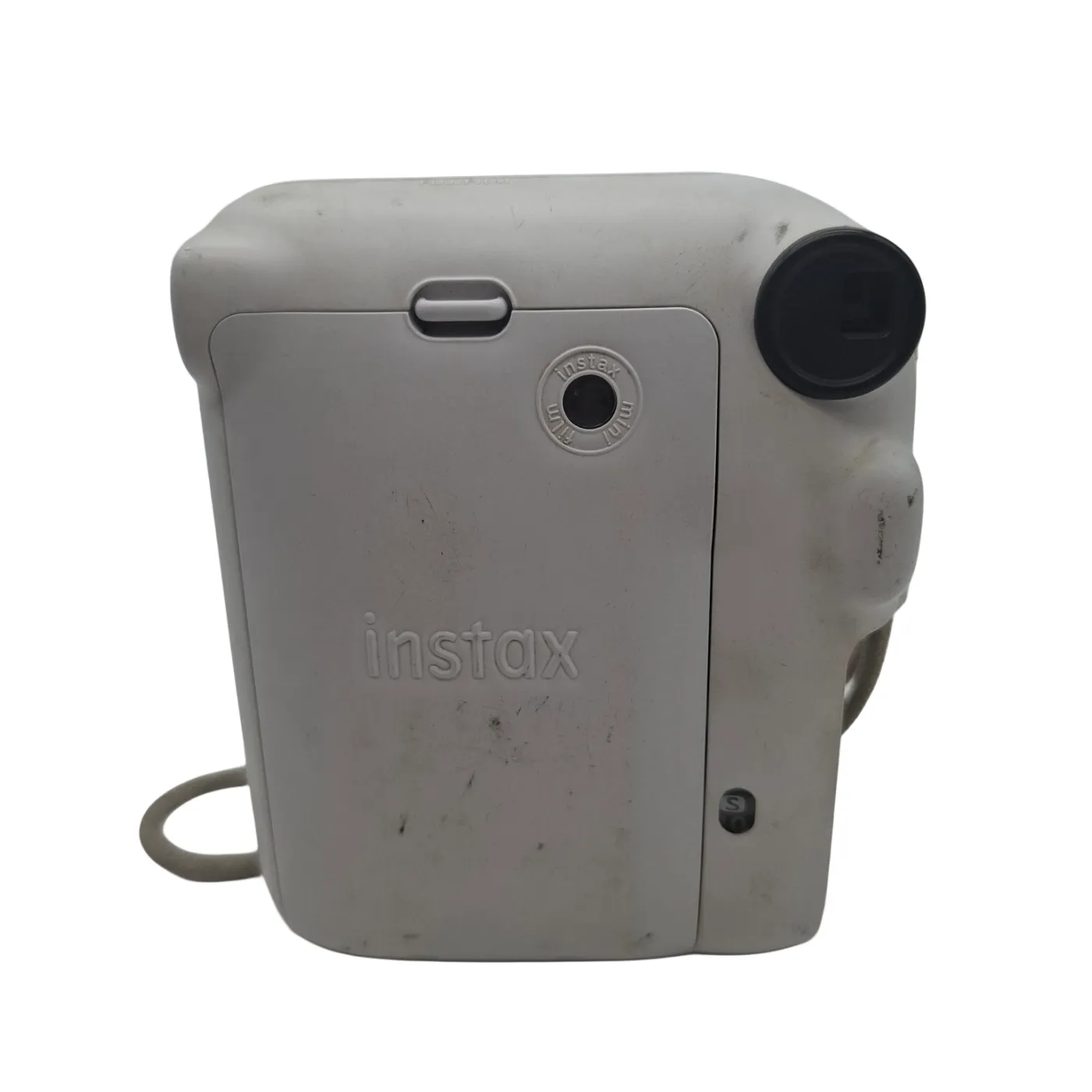 Fujifilm Instax Mini 12 Instant Camera White – Missing Battery Cover (1353277)