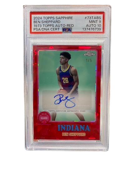 Ben Sheppard PSA Trading Card (143425) (NG)
