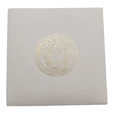 Ladies Versace Watch VEHU Silver/Rose Gold With Box