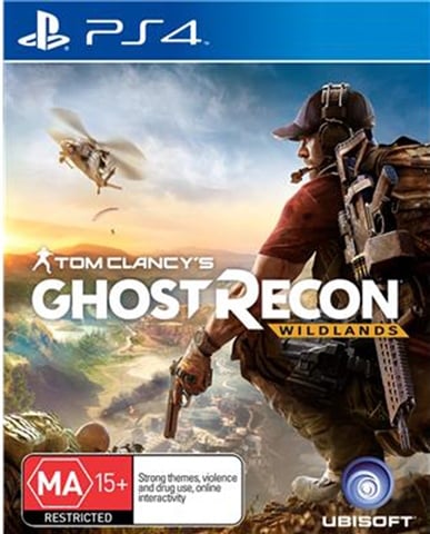 Ghost Recon: Wildlands Playstation 4 Game, Average Condition (GE)