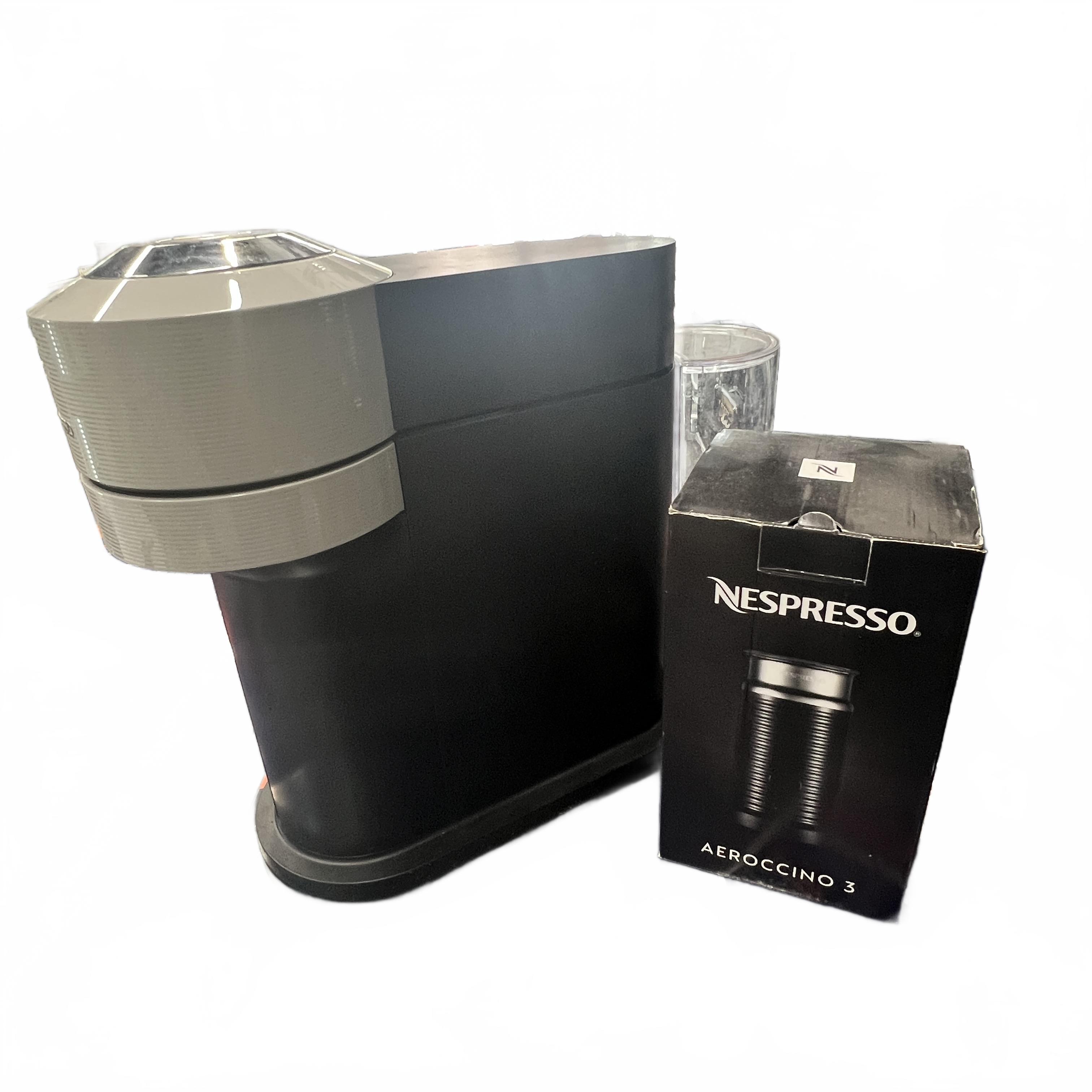 Breville Nespresso Vertuo Next Coffee Machine BNV520GRY Black/Silver (MK)