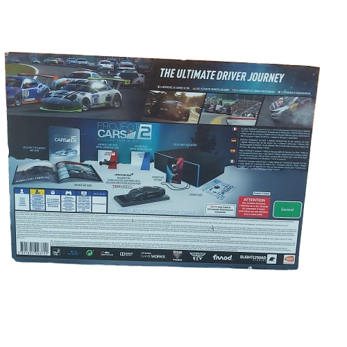 Project  Cars 2 Collectors Edition Playstation 4 Edition Comes With Books, Model Car, Lanyars And Game In Very Good Condition With Manual