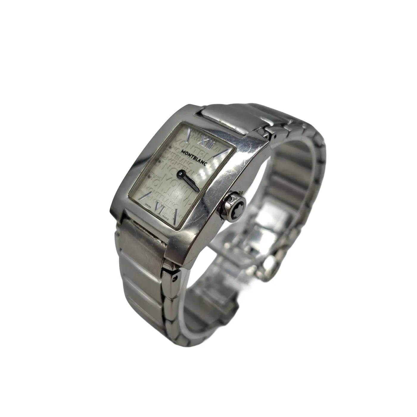 Mont Blanc Profile 7047-PL288851 Ladies Silver Steel Watch (WR 1377644)