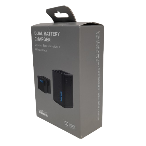 GoPro Dual Battery Charger CPSS1B with 2 Enduro Batteries (LN)