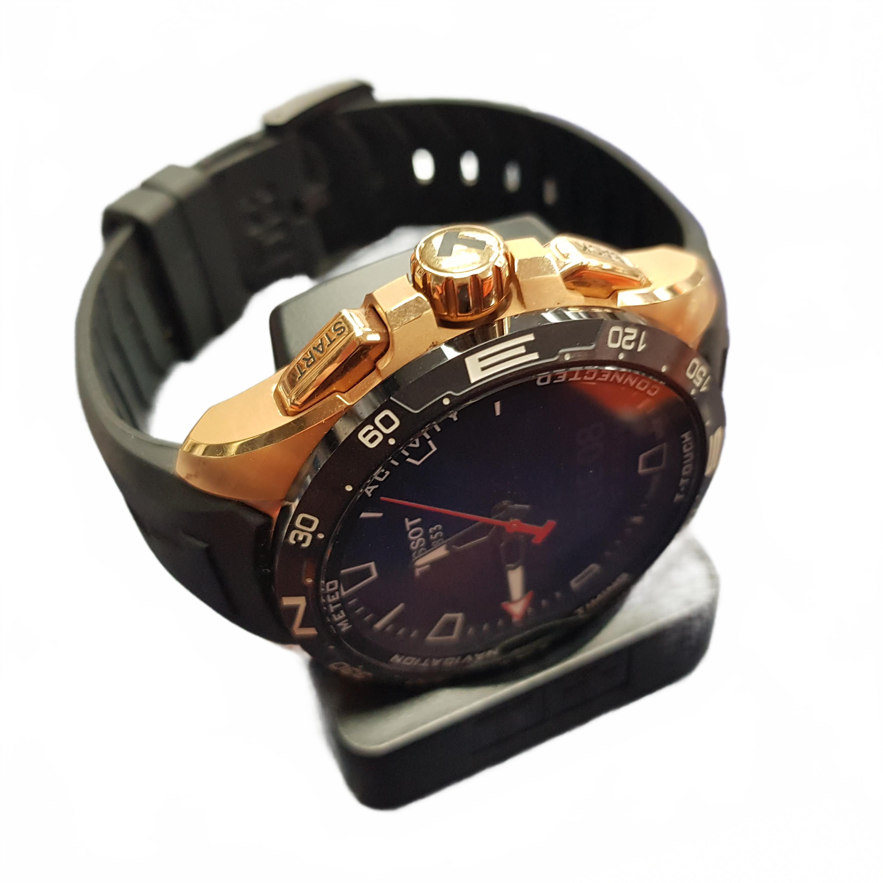Tissot T-Touch Connect Sport Rose Gold And Black Watch 1853 (1428061) (MR)