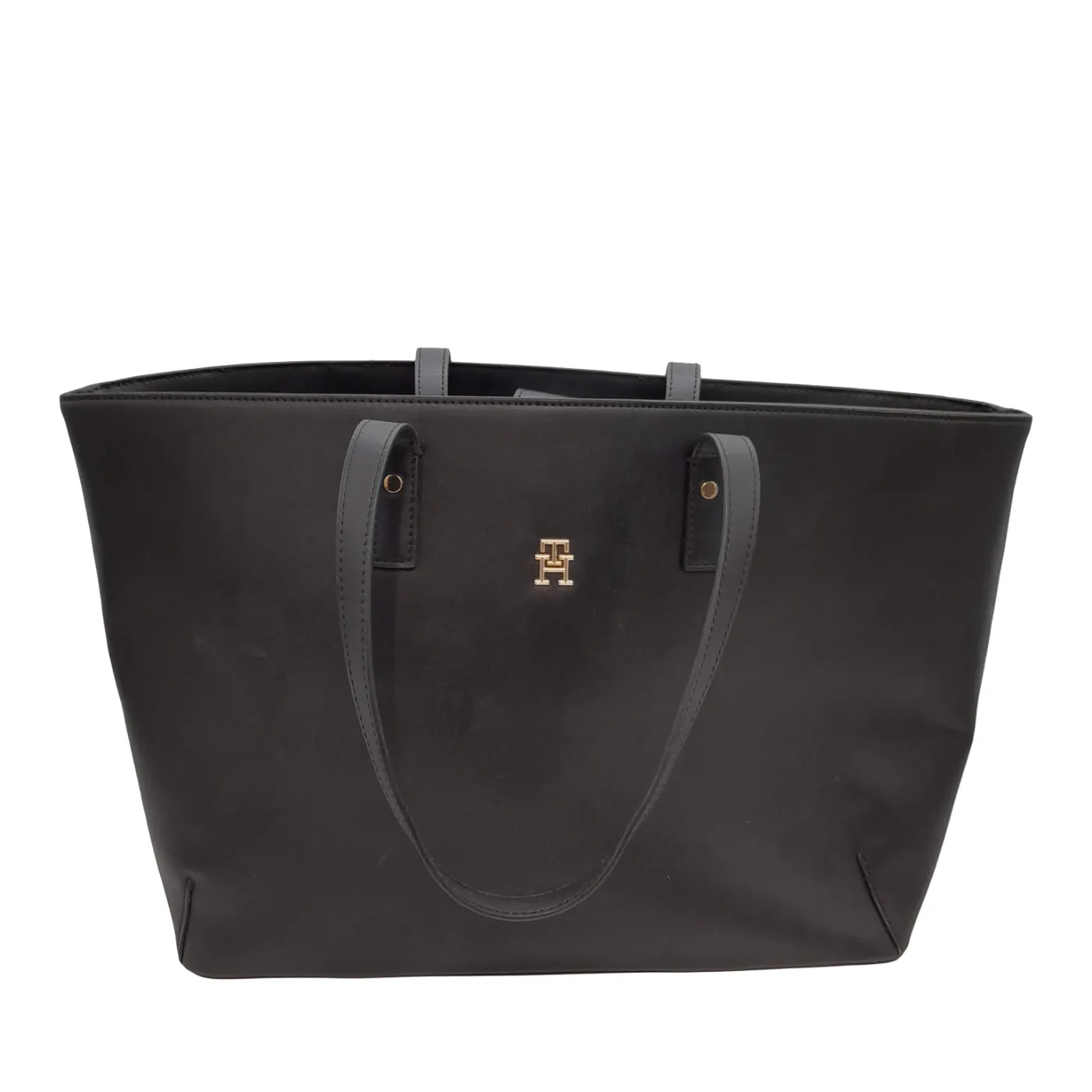 Tommy Hilfiger Black Leather Bag (WR)