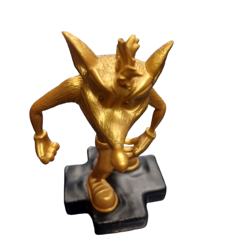 Golden Crash Bandicoot Totaku Collection No 29 Figure (lel)