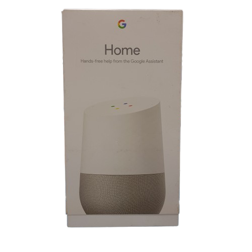 Google Home Smart Speaker – White Slate