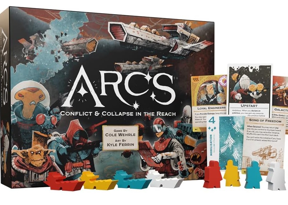 Arcs Conflict  and Collapse In The Reach Board Game ( LE )