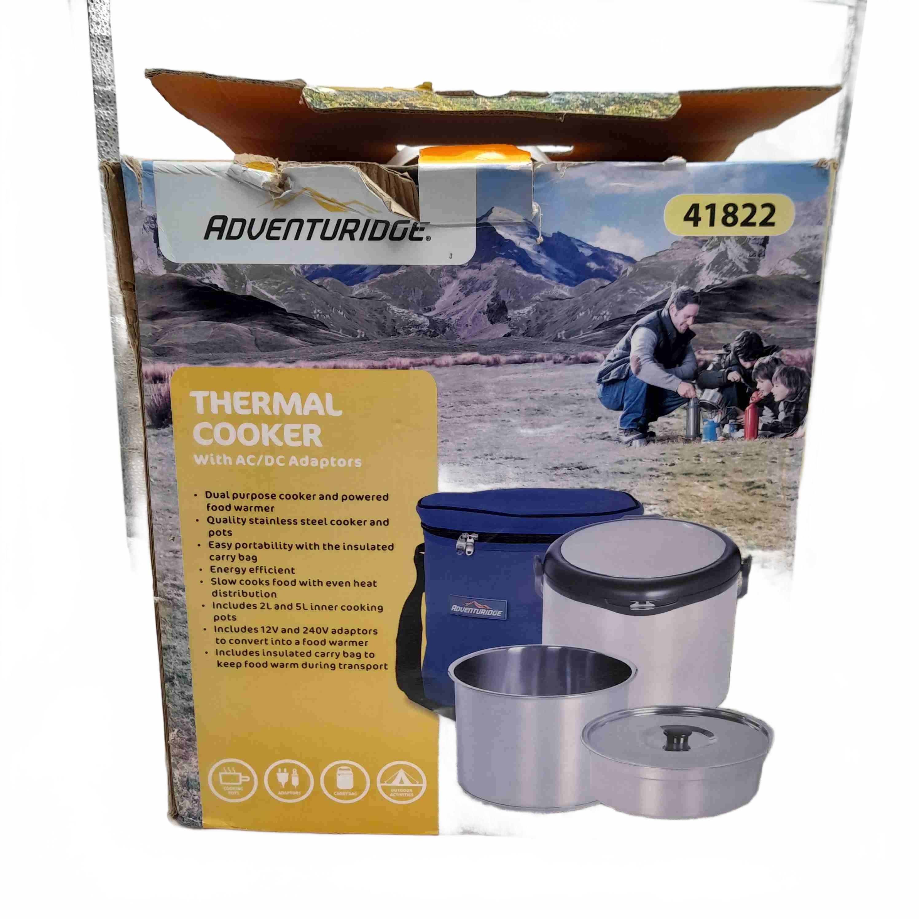 Adventuridge Thermal Cooker OD-TC-60CFZS Silver (WL 1431564)