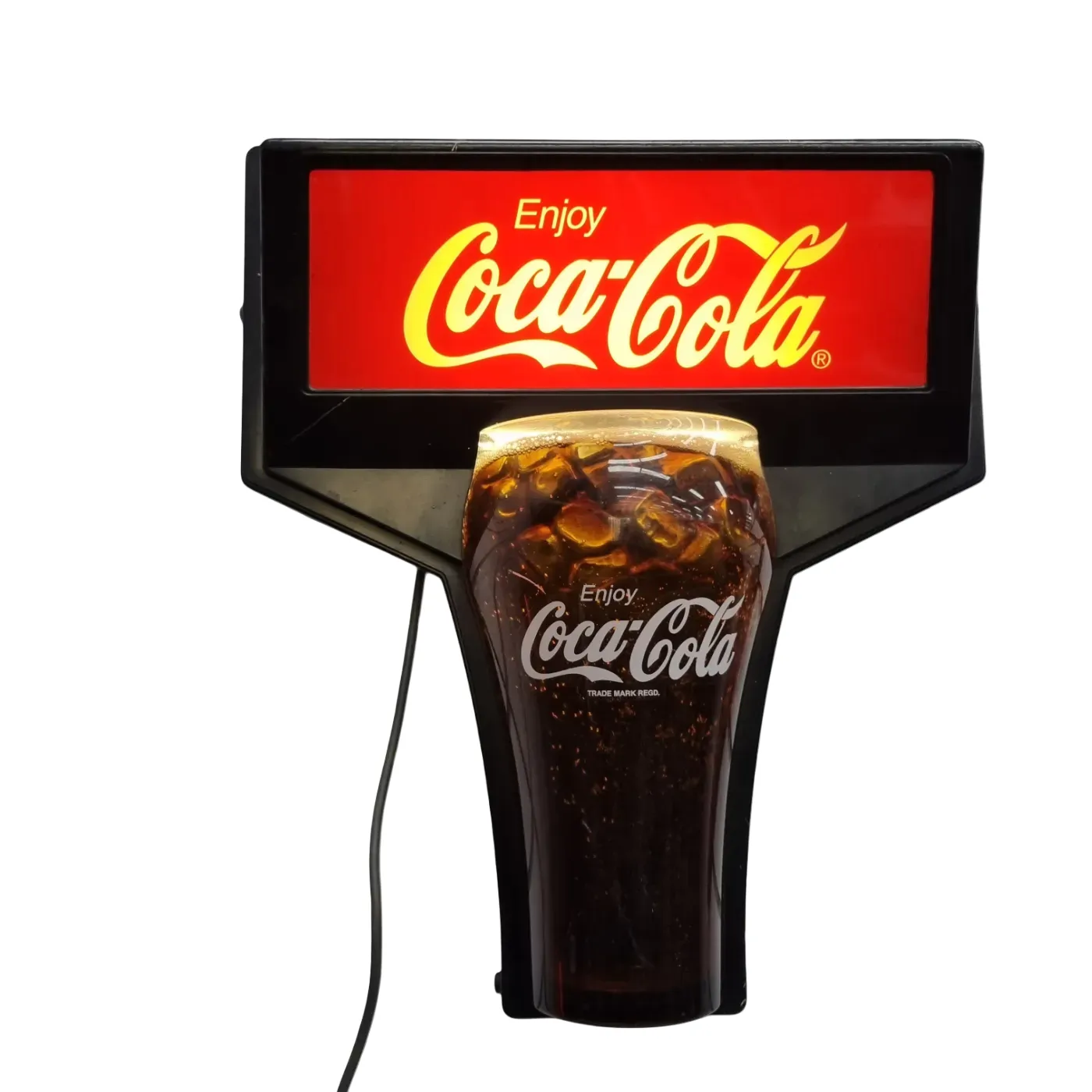 Light Up Coca Cola Sign BSG1 476 (WR) *PICK UP ONLY*