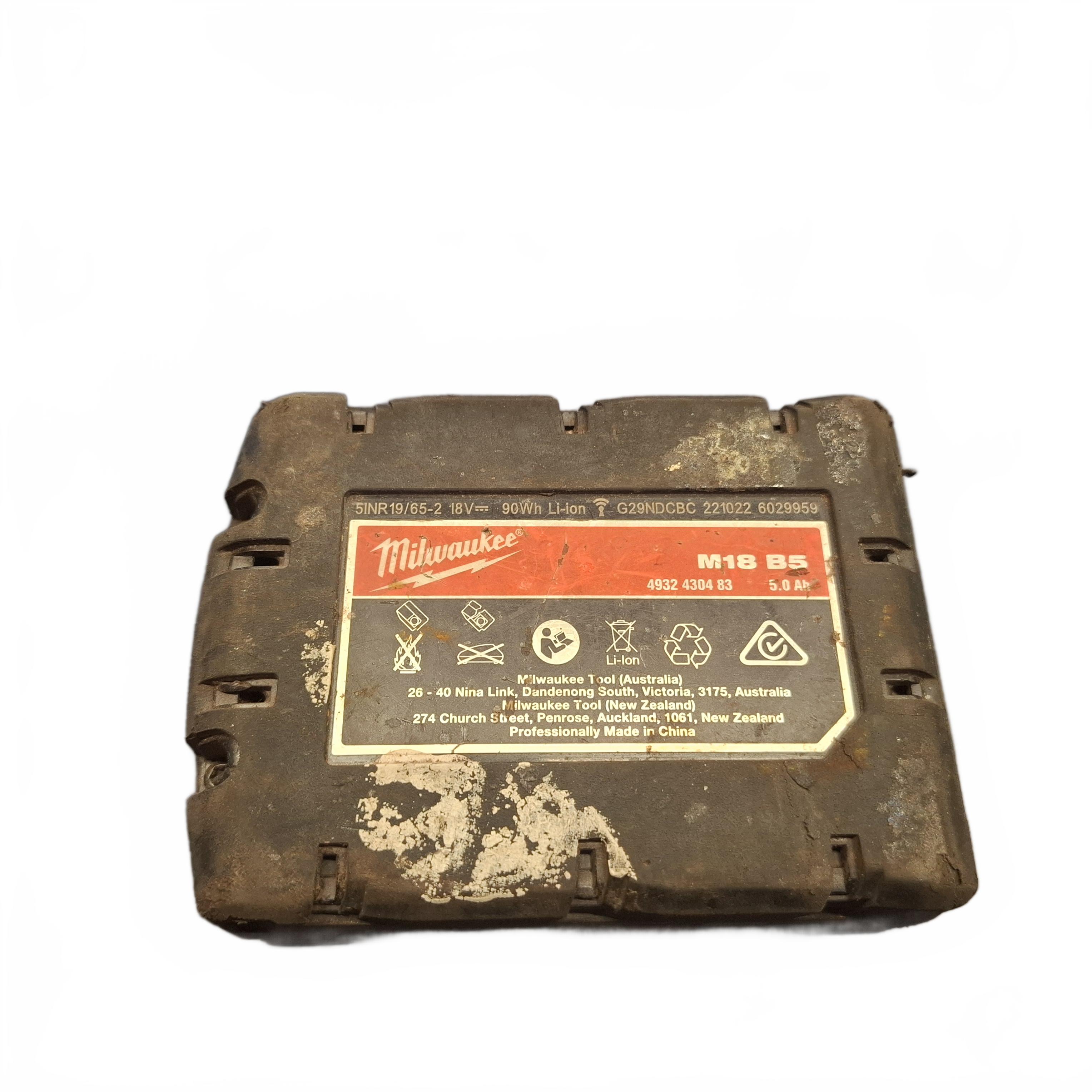Milwaukee M18 18V 5.0Ah Redlithium Battery M18B5 (JN)