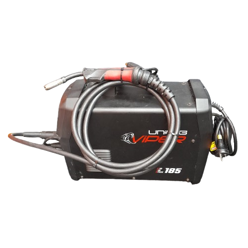 Unimig Welder Viper Mts 185 Black With Leads and Earth Clamp (MR)