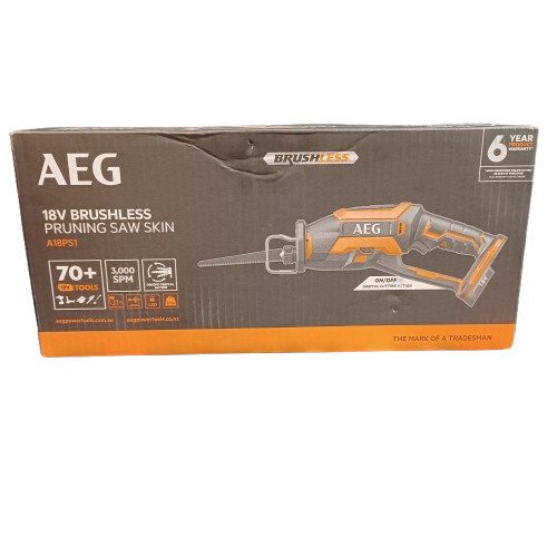 AEG 18V Brushless Pruning Saw – Skin Only