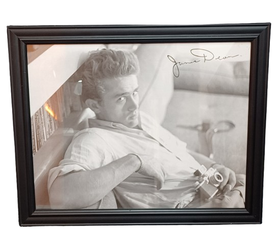James Dean Framed Picture **Pick Up Only**