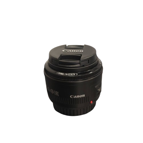Canon Lens 50mm With Caps