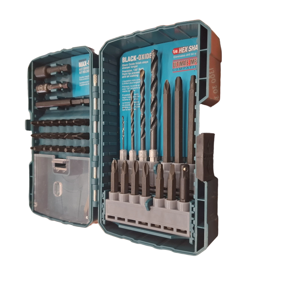Makita Prograde Max-Mag Drill Bit Set 39 Pieces (1440111) (JN)