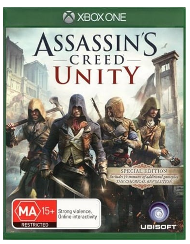 Assassin’s Creed Unity Xbox One Game Good Condition No Manual (LE1355208)