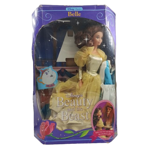 Disney Beauty And The Beast Antique Purple Doll In Box (1433409)