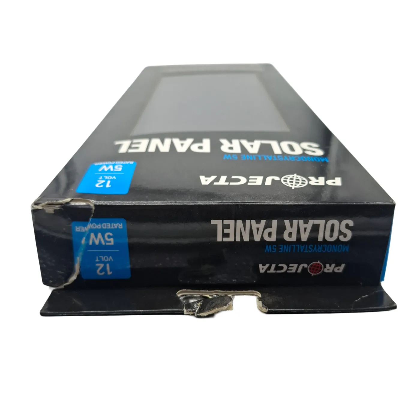 Projecta Solar Panel SPA5 Black 12V 5W With Manual + Leads In Box (WR)