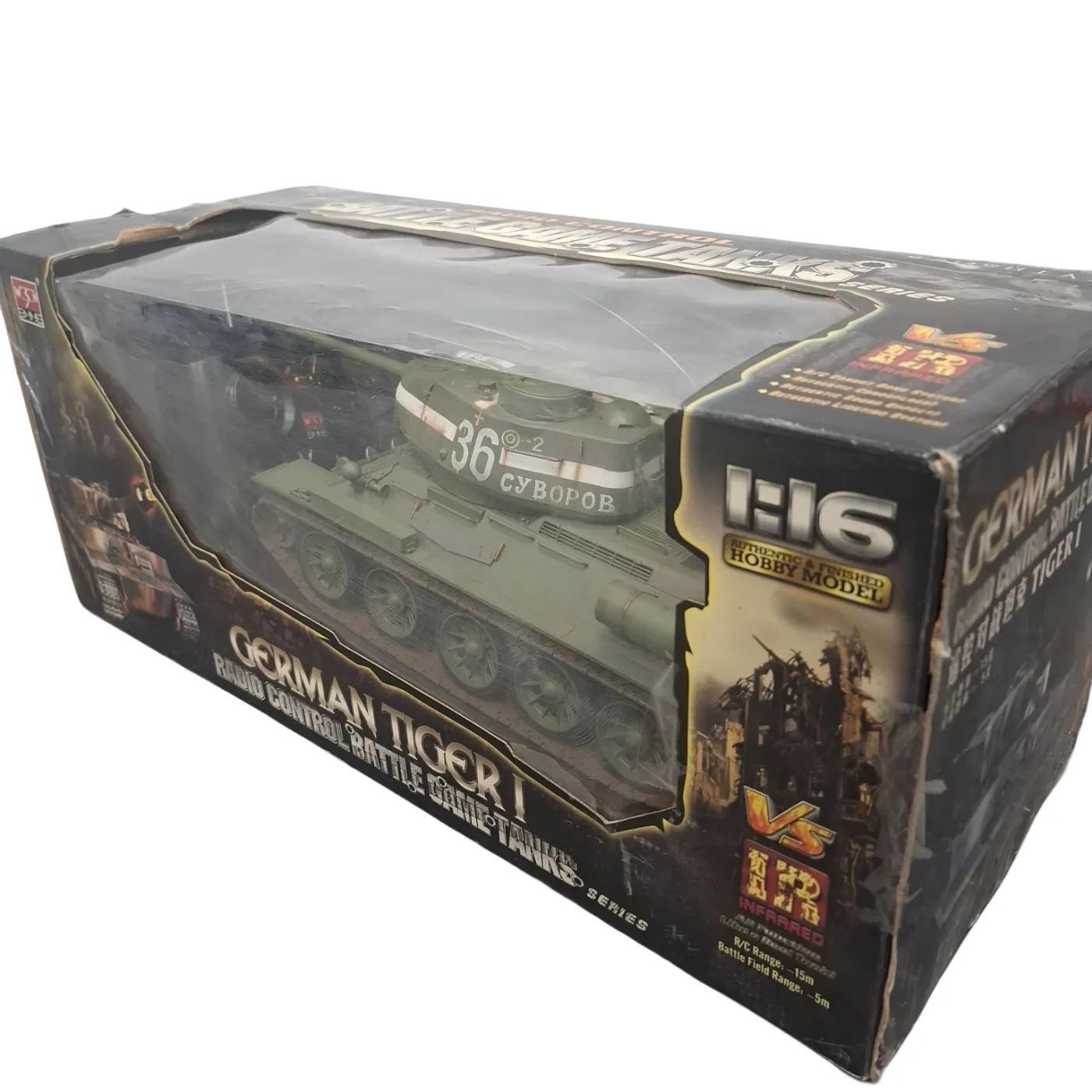 Wsn Remote Control Car German Tank Tiger 1 (WR 1421216)