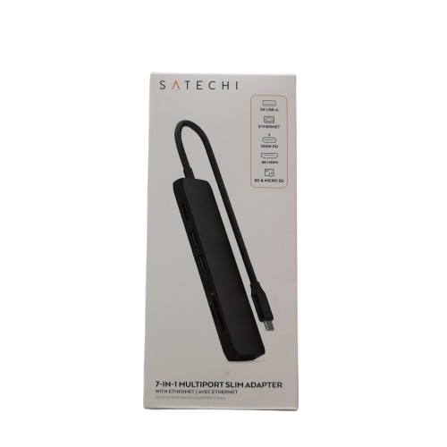 Satechi 7-in-1 USB-C Desk Hub In Box