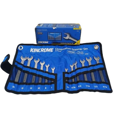 Kincrome Combination Spanner Set 12 Piece K3020 (WR 1421458)