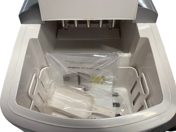 Electronic Ice Maker 1.70 Liter Silver (1356937) (NG)