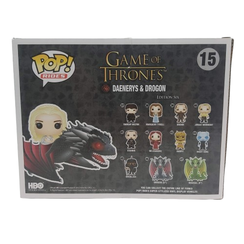 Funko Pop! Game of Thrones Daenerys & Drogon #15 (In Box)